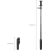 SmallRig 6479 VT-17 - wielofunkcyjny mini statyw i selfie stick podróżny 3w1 - wymiary